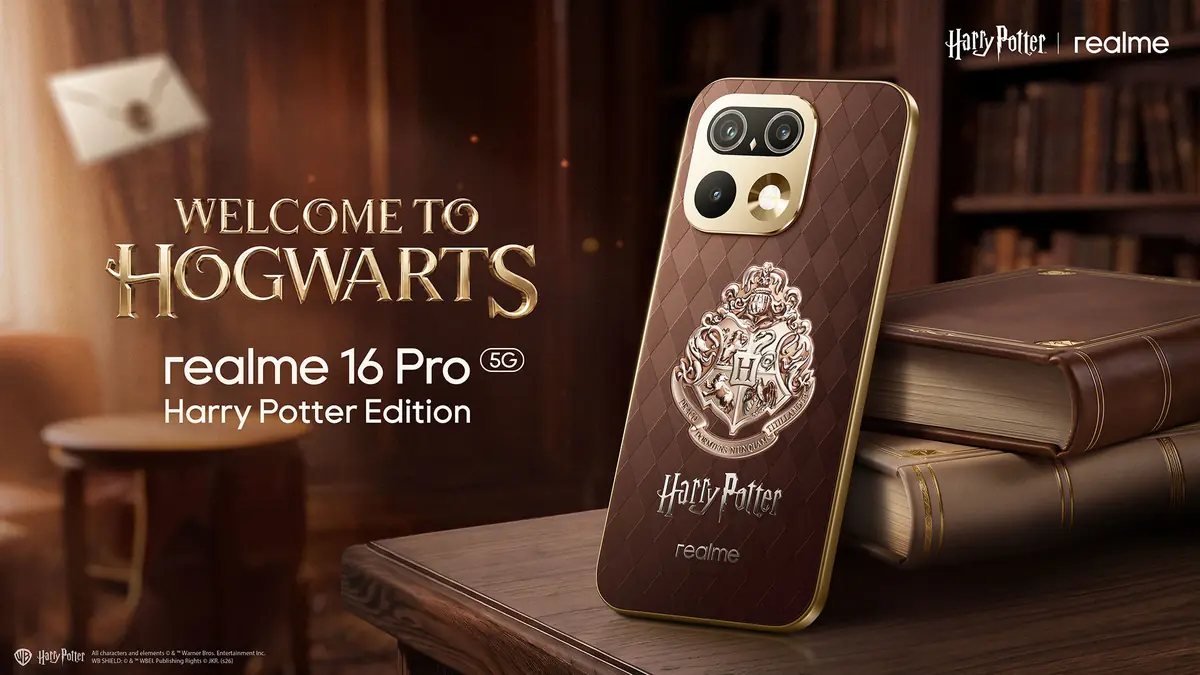 نسخه هری پاتر گوشی Realme 16 Pro رونمایی شد